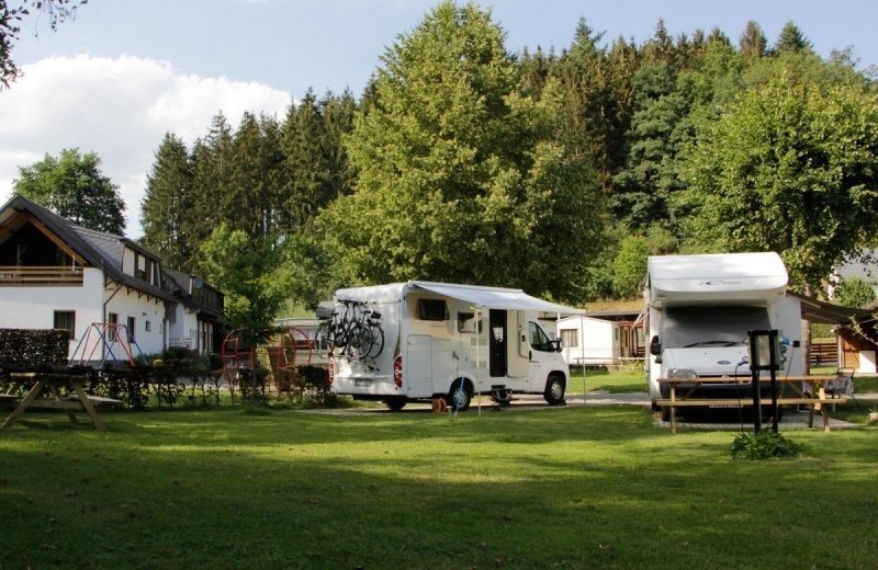 Camperplaats luxemburg op camping val dor