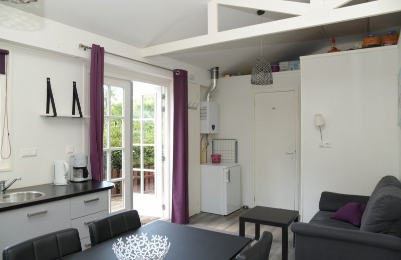 Camping val dor chalet alberta 2019 eethoek keuken 2