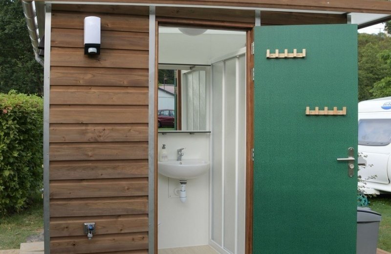 Camping val dor kamperen met prive sanitair