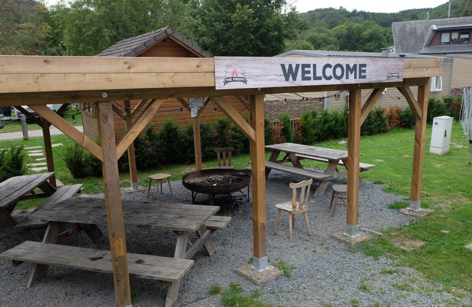 Motorcamping luxemburg firepit