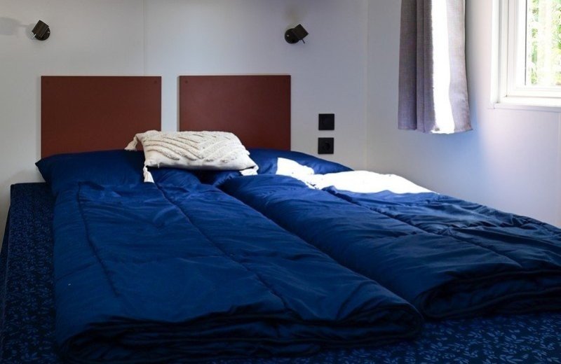 Val dor luxemburg chalet skye voor 5 personen tweepersoonsbed